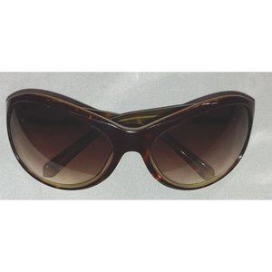 Kenneth Cole Reaction Womens Sunglass Tortious/ Lime (Inner) Frame Gradient Lens